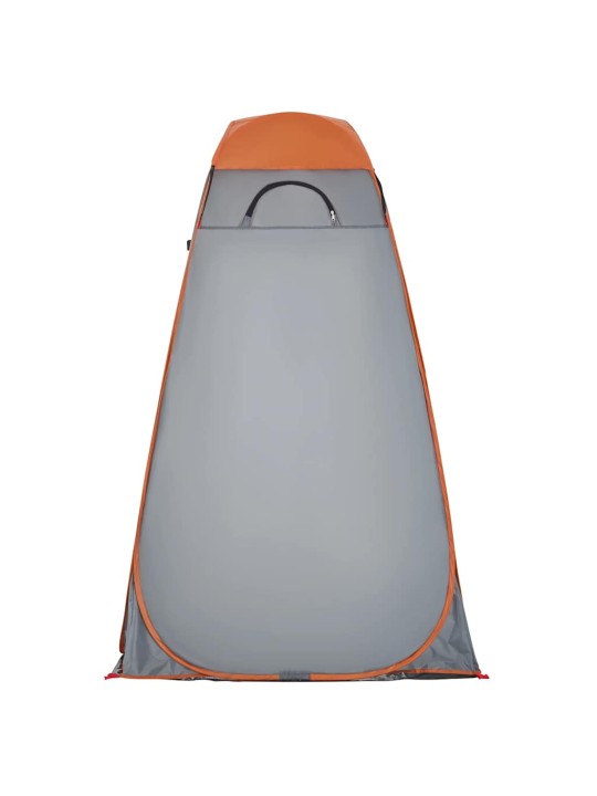 Pārģērbšanās telts, pelēka, oranža, ūdensnecaurlaidīga
