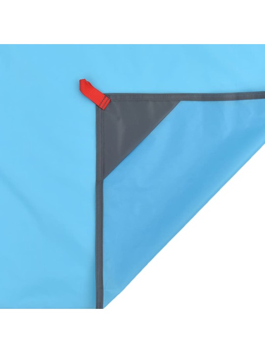 Piknika sega ar mieriņiem, zila, 205x155 cm