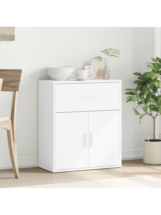 Kumode, balta, 60x31x70 cm, inženierijas koks