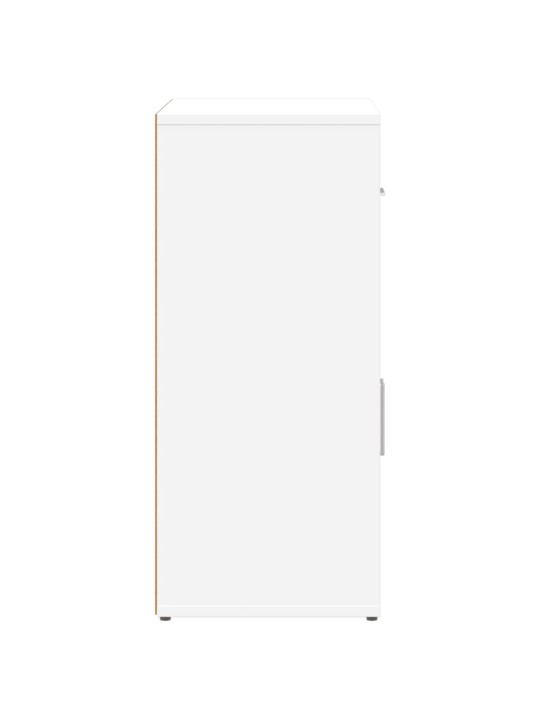 Kumode, balta, 60x31x70 cm, inženierijas koks