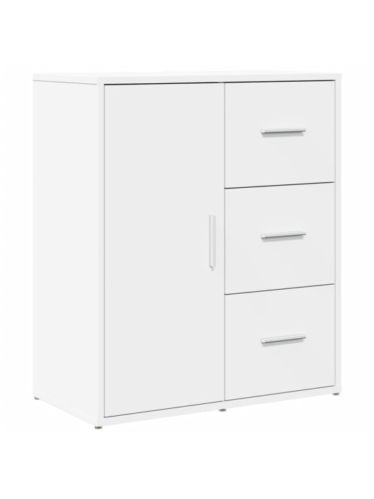Kumode, balta, 60x31x70 cm, inženierijas koks