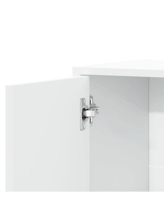 Kumode, balta, 60x31x70 cm, inženierijas koks