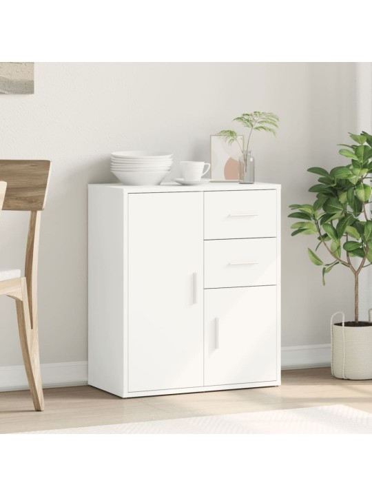 Kumode, balta, 60x31x70 cm, inženierijas koks