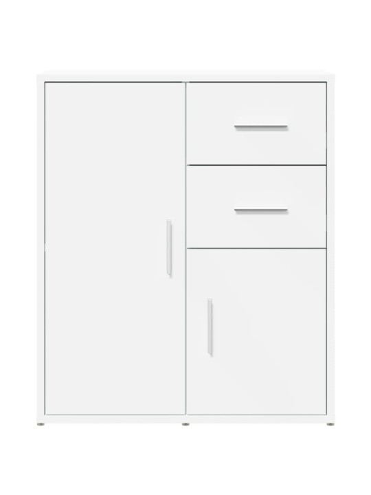 Kumode, balta, 60x31x70 cm, inženierijas koks