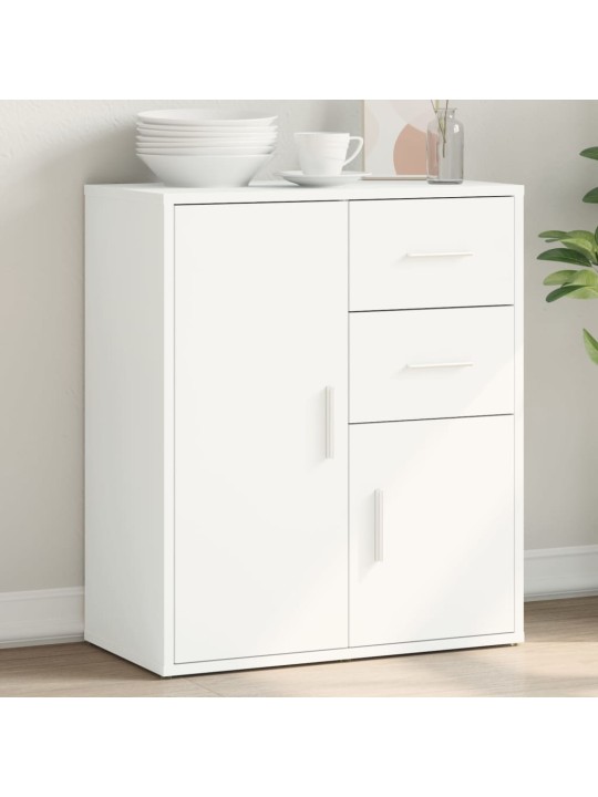 Kumode, balta, 60x31x70 cm, inženierijas koks