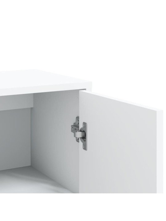 Kumode, balta, 60x31x84 cm, inženierijas koks