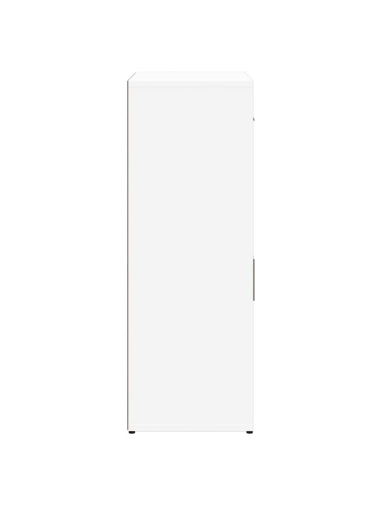 Kumode, balta, 60x30x84 cm, inženierijas koks