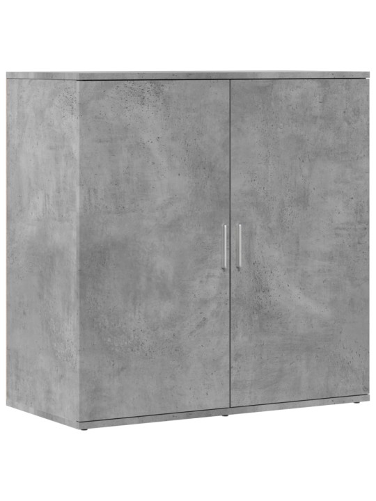 Kumode, betona pelēka, 79x38x80 cm, inženierijas koks