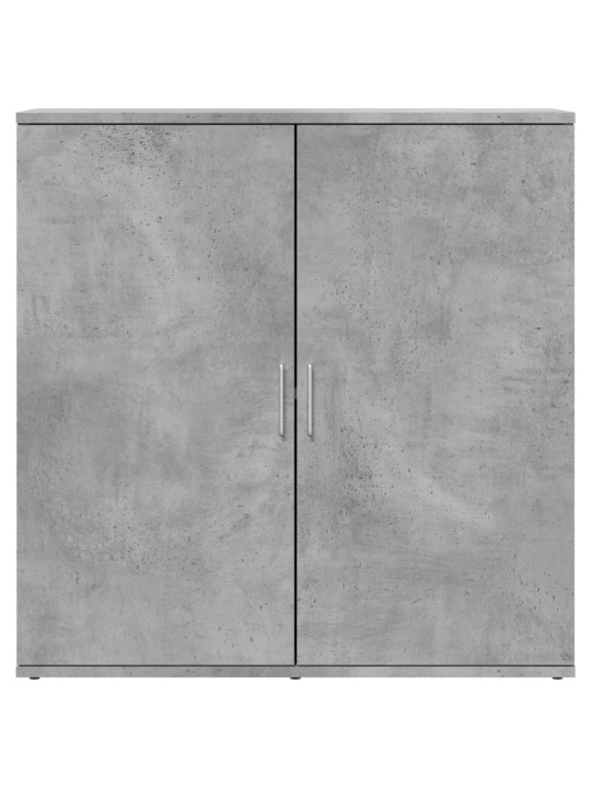 Kumode, betona pelēka, 79x38x80 cm, inženierijas koks