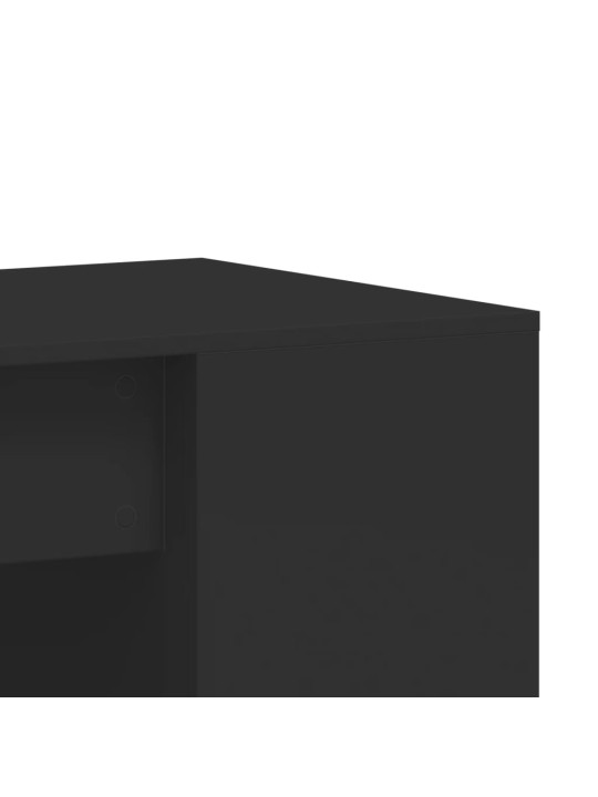 Rakstāmgalds, melns, 102x50x75 cm, inženierijas koks