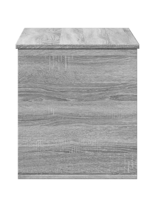 Uzglabāšanas kaste, 100x42x46 cm, inženierijas koks, pelēka