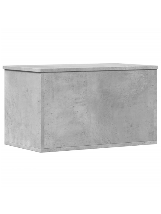 Uzglabāšanas kaste, betonpelēka, 60x35x35 cm, inženierijas koks