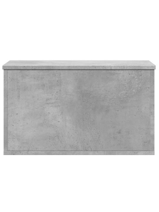 Uzglabāšanas kaste, betonpelēka, 60x35x35 cm, inženierijas koks