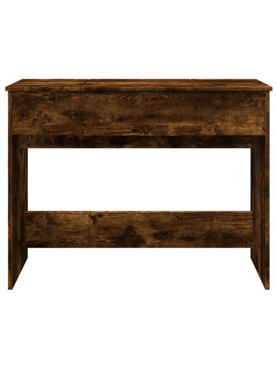 Galdiņš ar spoguli, ozolkoka krāsa, 100x45x76 cm