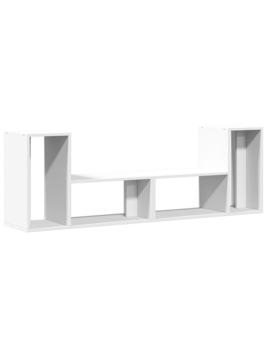 Tv skapīši, 2 gb., 75x30x50 cm, balti, inženierijas koks