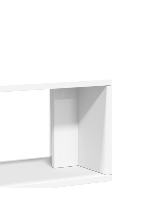 Tv skapīši, 2 gb., 75x30x50 cm, balti, inženierijas koks