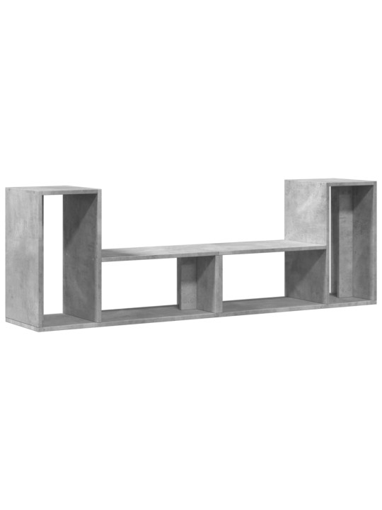 Tv skapīši, 2 gb., 75x30x50 cm, betonpelēki, inženierijas koks