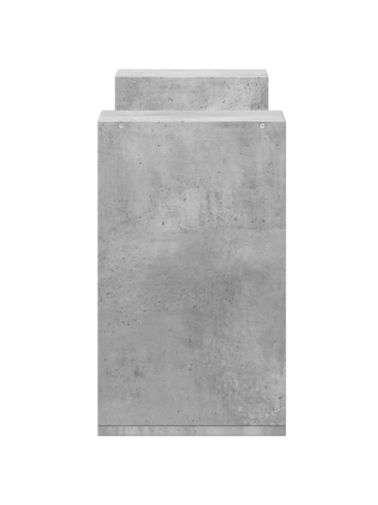 Tv skapīši, 2 gb., 75x30x50 cm, betonpelēki, inženierijas koks