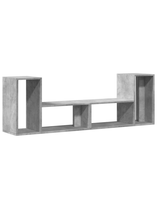 Tv skapīši, 2 gb., 75x30x50 cm, betonpelēki, inženierijas koks