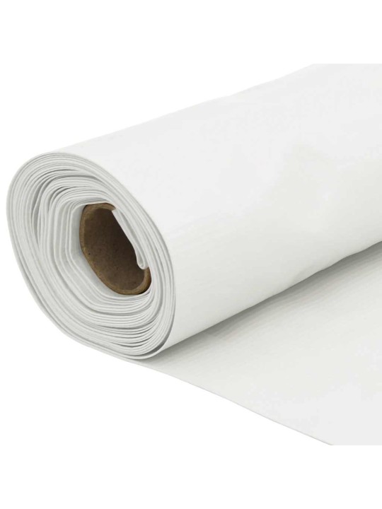 Balkona aizslietnis, pvc, 700x75 cm, balts