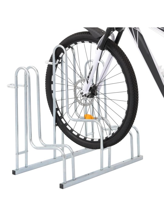 Velosipēdu statīvs, 3 velosipēdiem, cinkots tērauds