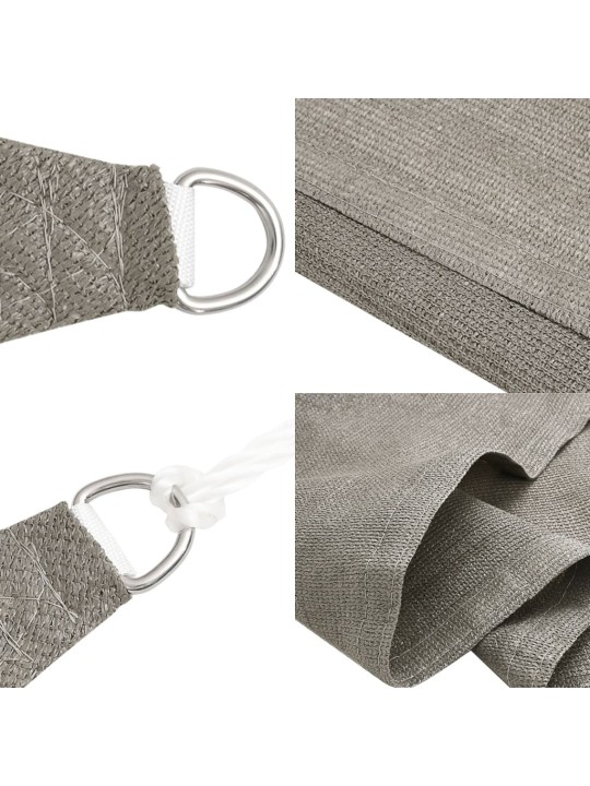 Saulessargs, 160 g/m², kvadrāta, gaiši pelēki, 2x2 m, hdpe
