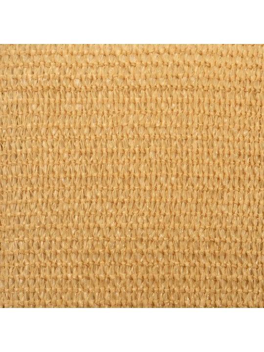 Saulessargs, 160 g/m², 3x3m, kvadrāta forma, smilšu krāsa, hdpe