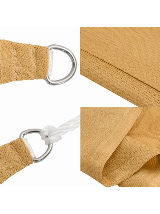 Saulessargs, 160 g/m², taisnstūra, smilšu krāsa, 2,5x4 m, hdpe