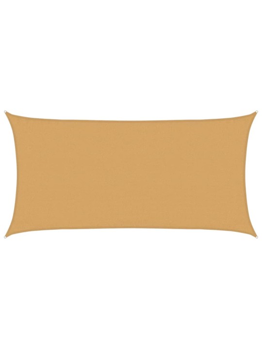 Saulessargs, 160 g/m², taisnstūra, smilšu krāsa, 3x6 m, hdpe