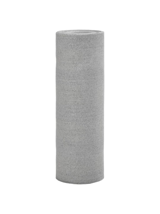 Norobežojošais tīkls, gaiši pelēks, 1,5x25 m, hdpe, 75 g/m²