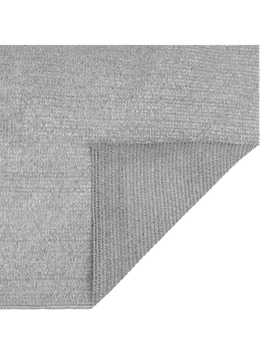 Norobežojošais tīkls, gaiši pelēks, 1,5x25 m, hdpe, 75 g/m²