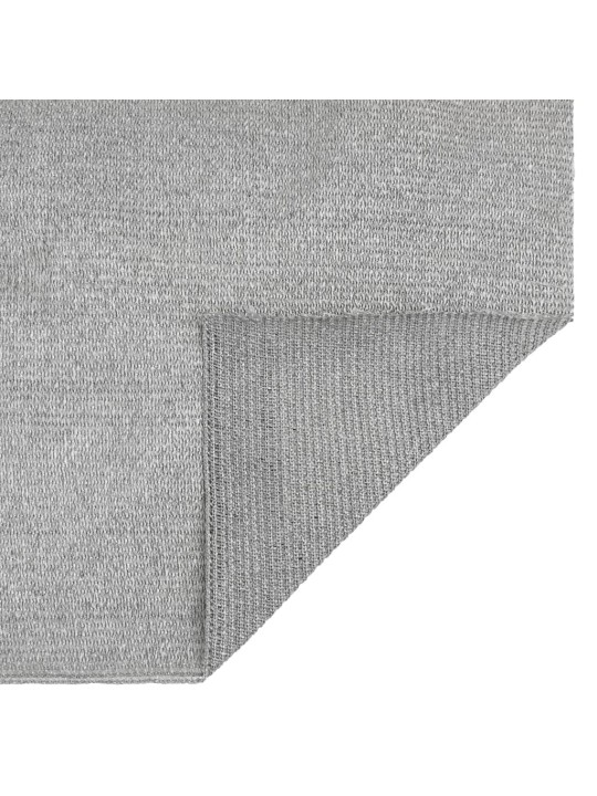 Norobežojošais tīkls, gaiši pelēks, 1,5x50 m, hdpe, 75 g/m²