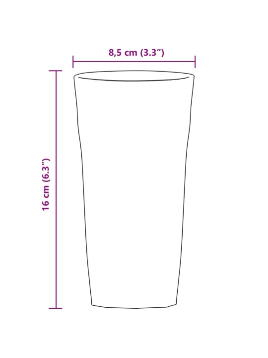 Alus glāzes, 6 gab., 475 ml