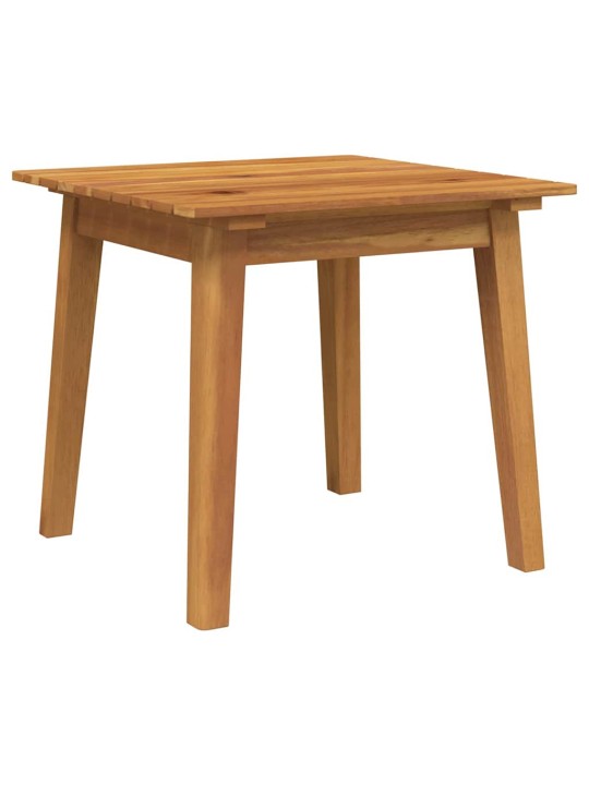 Dārza krēsli ar galdu 3 pcs melna 45 x 45 x 40 cm