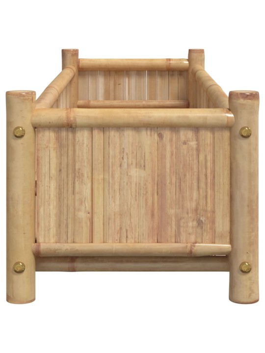 Puķu kaste, 100x30x25 cm, bambuss