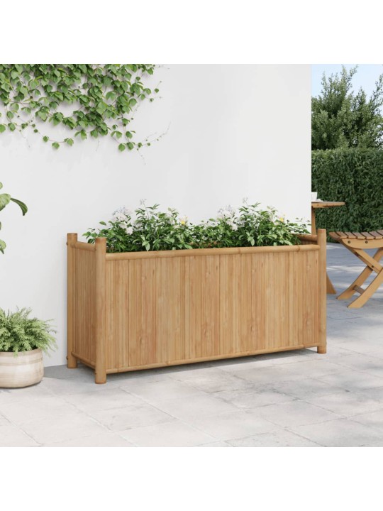 Puķu kaste, 100x30x50 cm, bambuss