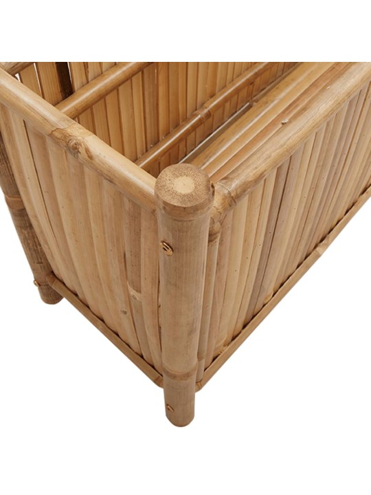 Puķu kaste, 100x30x50 cm, bambuss