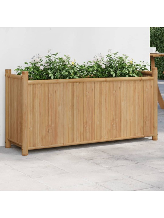 Puķu kaste, 100x30x50 cm, bambuss
