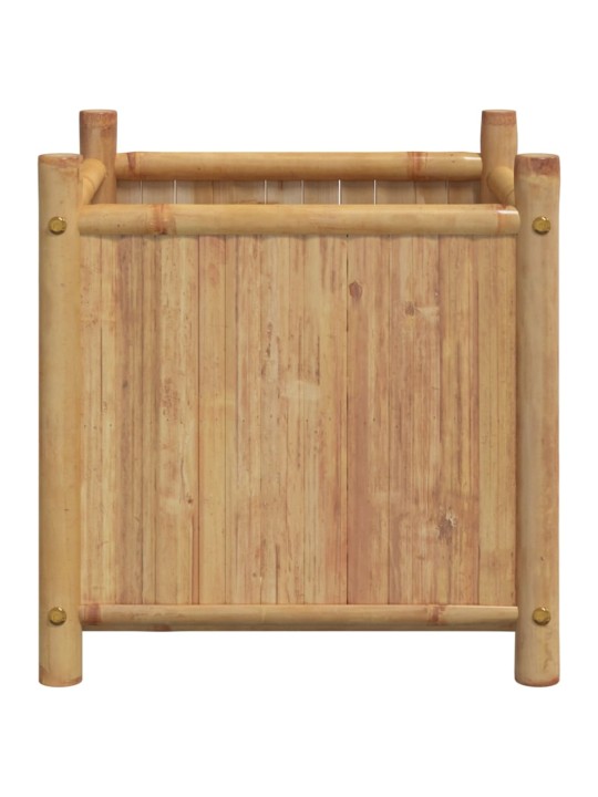 Puķu kaste, 50x50x50 cm, bambuss
