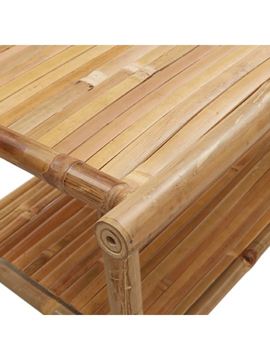 Kafijas galdiņš, 110x55x45 cm, bambuss