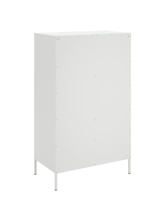 Augstais skapītis, balts, 68x39x113 cm, tērauds
