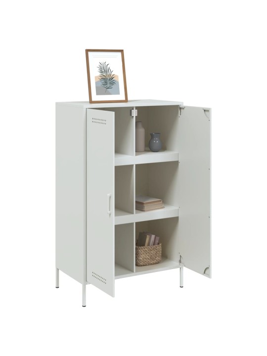 Augstais skapītis, balts, 68x39x113 cm, tērauds
