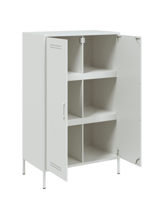 Augstais skapītis, balts, 68x39x113 cm, tērauds