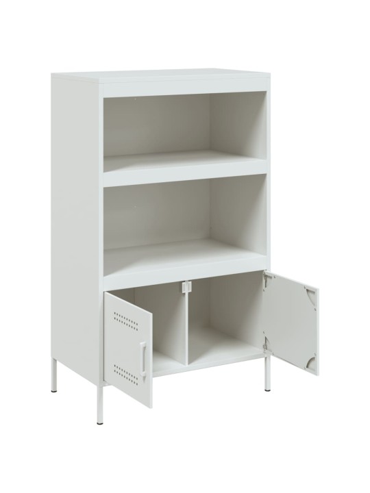 Augstais skapītis, balts, 68x39x113 cm, tērauds