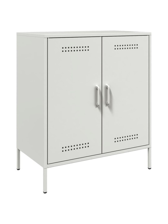 Kumode, balta, 68x39x79 cm, tērauds