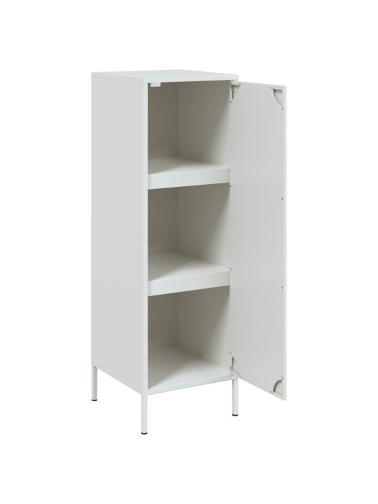 Augstais skapītis, balts, 36x39x113 cm, tērauds