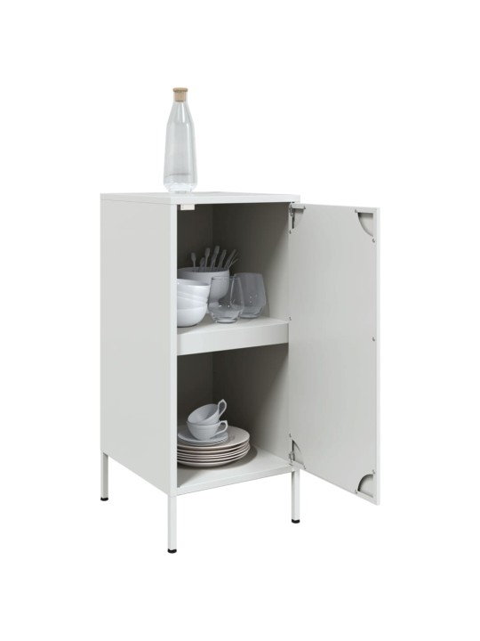 Kumode, balta, 36x39x79 cm, tērauds