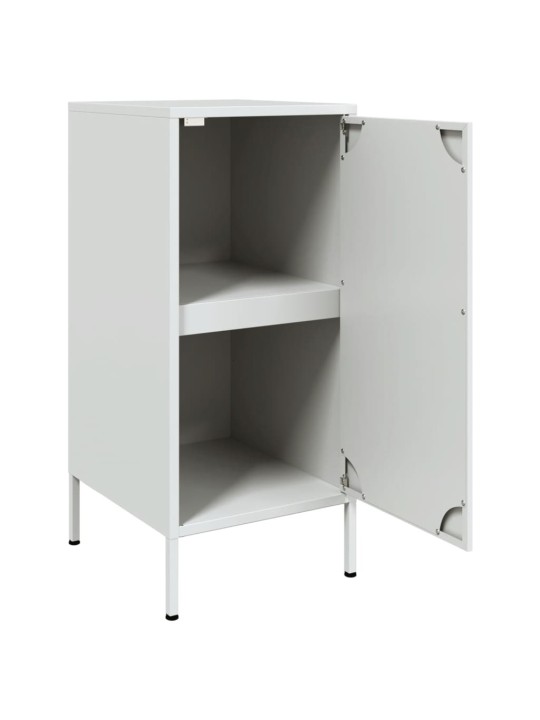Kumodes, 2 gab., balta, 36x39x79 cm, tērauds