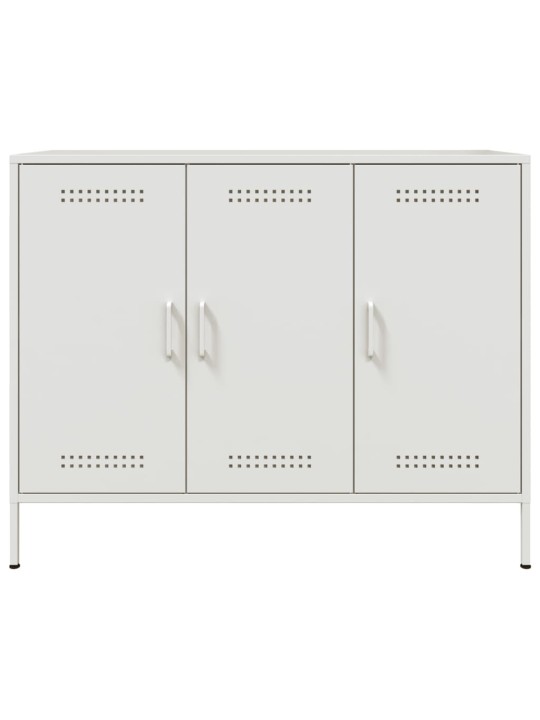 Kumode, balta, 100,5x39x79 cm, tērauds