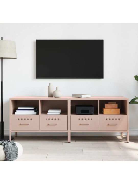 Tv skapīši, 2 gab., rozā, 68x39x50,5 cm, tērauds